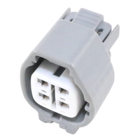 Boîtier de connecteur automobile en plastique 4 broches Jepart DJ7048B-2.2-21, coque de prise de câblage automobile sans bornes ni faisceau de câblage