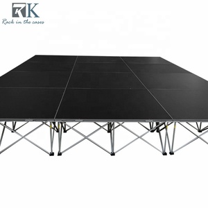 Plateforme de scène pliable 1x1m à assemblage rapide et amovible, panneau de scène 4x4ft, podium de danse - Product Image 1