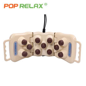 Best Seller coreano 11 tormalina pietre a portata di mano massaggio proiettore sanitario negativo anione riscaldamento termico dei muscoli rilassare - Product Image 2