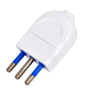 Simple <b>Plug</b> 2P+T 10A Electrical <b>Adapter</b> For Power Outlet Use - Product Image 1
