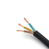 Câble JHS 2 3 4 fils de câble de pompe submersible en caoutchouc 2.5mm 4mm 6mm câble étanche