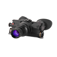 Kacamata Penglihatan Malam Visionking Harga Pabrik FOM1800 NVG PVS-7 Sistem Inframerah Gen 3 Terpasang di Helm Fosfor Hijau/Putih