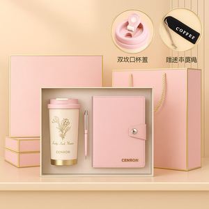 Paquete de Artículos de Papelería y Bebidas Corporativas: Taza de Viaje Antiderrames, Libreta A5 y Bolígrafo, OEM/ODM, Producción Rápida - Product Image 5
