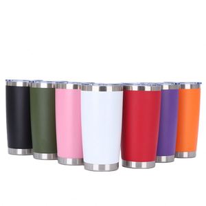 <b>Hot</b> Selling Laser Engrave Logo 20oz Double Wall Vacuum Insulated Stainless Steel Coffee Cup Tumbler Leak-Proof Office Cup Sports - Product Image 2