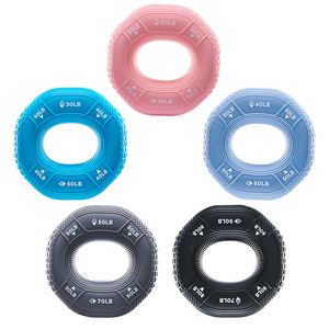 Anneau <span class=keywords><strong>de</strong></span> préhension en silicone XLAN 20-90 livres, pour exercices des doigts et <span class=keywords><strong>de</strong></span> l'avant-bras, entraînement <span class=keywords><strong>de</strong></span> force et soulagement du stress, entraîneur <span class=keywords><strong>de</strong></span> poignet - Product Image 2