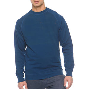 Vente en gros, haut de gamme, uni, 100% coton, Sweat-Shirt imprimé graphique, Logo brodé, pull-over pour hommes, Sweat-Shirt ras du cou - Product Image 1