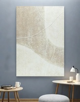Peinture acrylique originale simple personnalisée, peinte à la main, huile épaisse abstraite sur toile 80x120cm, respectueuse de l'environnement, SOA Arts