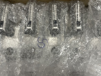 Support de Canopée en Verre avec Poteau Diagonal Solide en Acier Inoxydable, Base Pivotante Universelle et Pince à Verre