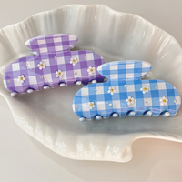 Acétate fleur pince à cheveux pince à cheveux pour femmes accessoires de cheveux pour printemps été acétate pince requin