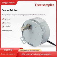 Moteur synchrone monophasé à aimant permanent, moteur miniature pour vanne terminale, personnalisable par le fabricant