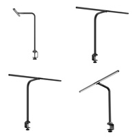 Lampe de bureau LED à pince réglable, grande luminosité, commande tactile, lampe de travail pour étudiants