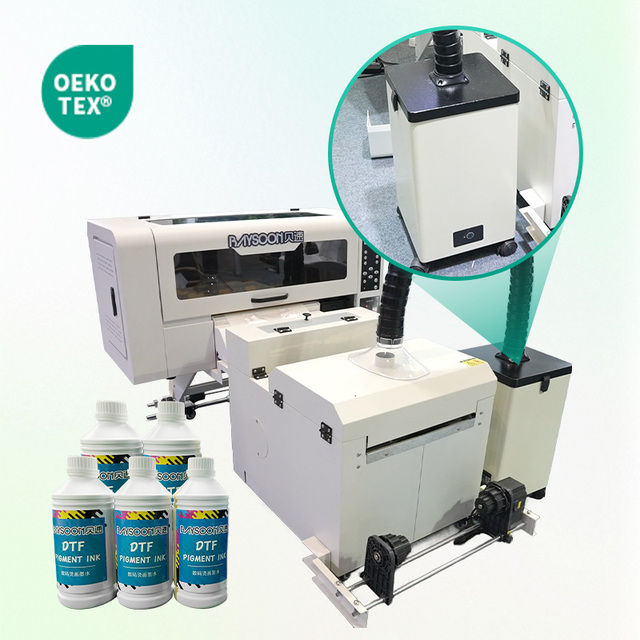 Baysoon New A3 DTF T-Shirt Printer with Epson L1800 Pigment Ink 1 Year Warranty Shaker & Dryer Film Roll