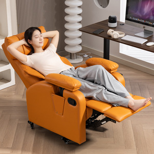 Gaming Sofa Chair Reclining Office Lazy Chair With Footrest For Home Game Room Adult Use - Product Image 2