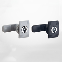 Loquets à came Haitan MS705-3 robustes en plastique ABS pour armoire de classement, serrure de panneau en alliage de zinc, porte en verre, boîte de distribution métallique