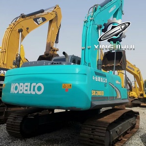 Excavatrice d'occasion Kobelco 260-8, marque japonaise d'origine, 26 tonnes, sur chenilles en caoutchouc, grande taille, modèle 2023, godet de 1,3 m - Product Image 6