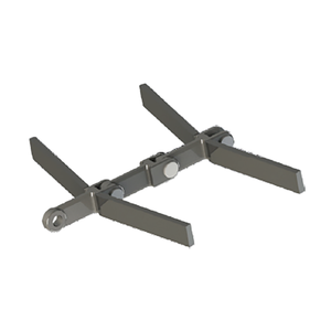Chaîne de grattoir forgée sur mesure, résistante à l'usure, traitée thermiquement, certifiée ANSI/DIN/ISO, pour convoyeur de charbon - Product Image 1