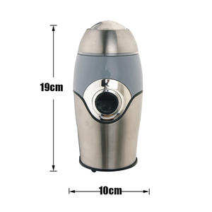 <span class=keywords><strong>Moulin</strong></span> <span class=keywords><strong>à</strong></span> <span class=keywords><strong>café</strong></span> électrique automatique en acier inoxydable avec lame en acier inoxydable, puissance de 200 W, double tension (220 V/110 V), capacité de 50 g pour un usage domestique - Product Image 3