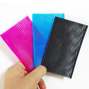 Autocollants de frange de cheveux multicolores avec logo personnalisé Accessoires de cheveux adhésifs forts Autocollants de coiffure de cheveux collants Mode simple - Product Image 3