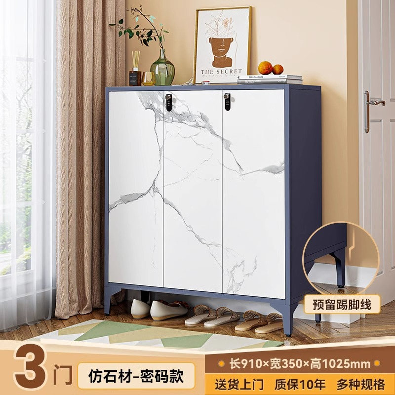 [Password Version] Three-door design, 910*350*1025 (Marble)