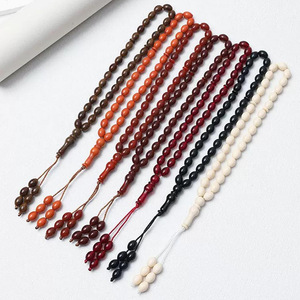 Bracelets de prière islamiques perlés de qualité supérieure Misbaha avec pompon pour détaillants religieux, boutiques de mosquées, cadeau religieux islamique - Product Image 3