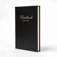 Carnets à couverture rigide en PU A4 A5 A6, logo personnalisé, carnet de notes uni, impression de logo, carnet à couverture rigide en lin