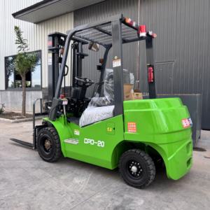 2025 דגם חדש 2 טון מלגזה הידראולי חשמלי טון עם משקל נגד ברזל יצוק עבור סופרמרקטים לוגיסטיים - Product Image 6