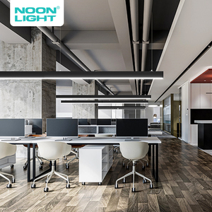 2ft 4ft 8ft 1200mm 2400mm 0-10V Dimmable hội thảo tuyến tính ánh sáng ống đèn cửa hàng <span class=keywords><strong>LED</strong></span> tuyến tính lịch thi đấu - Product Image 6