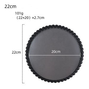 Nuova teglia da forno rotonda staccabile in pizzo resistente al calore e facile da pulire per <span class=keywords><strong>torte</strong></span>/<span class=keywords><strong>torte</strong></span>/pizze - Product Image 3