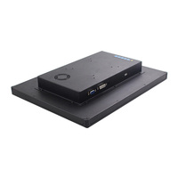 Écran tactile capacitif industriel étanche IP65 de 13, 15 et 17 pouces, lisible en plein soleil, à cadre ouvert, compatible Linux