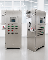 Armoire de commande antidéflagrante pressurisée IP66 380V 160A RAL7035 en acier pour systèmes pétroliers, gaziers et pétrochimiques
