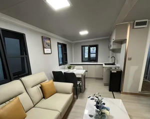 Casa contenedor portátil prefabricada Modular de montaje rápido 20FT 40FT Casa de acero extensible para envío - Product Image 2