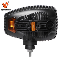 Phare de tracteur LED 112W, faisceau haut 60W, faisceau bas 30W, étanche IP67, agriculture, 10-30V DC, 4800LM, aluminium