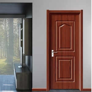 Puerta de Madera Sólida con Acabado Impermeable, Diseño Europeo Tallado, Puerta Interior para Apartamento u Hotel - Product Image 3