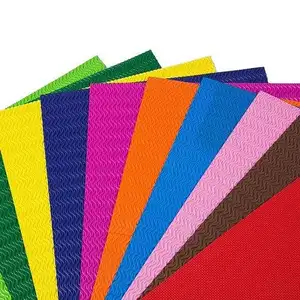 Embossing 2mm Thickness 3d Colorful Goma Eva Paper Eva Foam Embossed Sheets