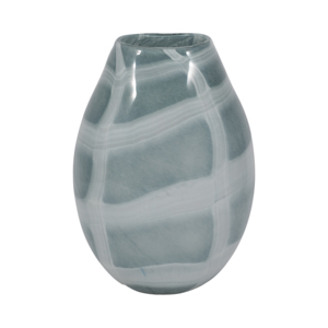 Vaso in Vetro Sottile con Superficie Decorata a Motivi, Vaso per Fiori Decorativo per Soggiorno, Camera da Letto, Esposizione e Arredamento Casa - Product Image 1