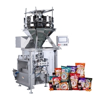 Machine d'emballage verticale à azote à faible coût pour les sachets de chips de pommes de terre/biscuits/haricots/céréales