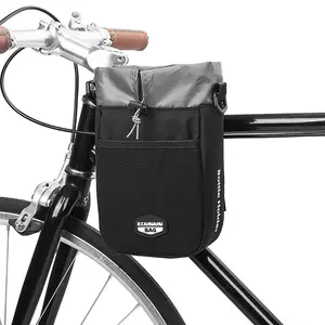 Sac de cadre de vélo sacs de guidon sac avant de vélo vtt vélo de route imperméable à l'eau vélo multifonctionnel sac de guidon