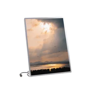 A1 A2 A3 A4 Slanke Led Lichtbak Super Aluminium Acryl Zachte Film Lichtbak Reclame Led Display Slanke Foto Lichtbak