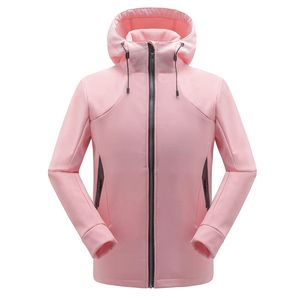 เสื้อแจ็คเก็ตฟลีซกันลมกันน้ำอุ่นสบายสำหรับกีฬาฤดูหนาวและกิจกรรมกลางแจ้ง  แบบมีซิปและฮู้ด  ผลิตตามสั่งขายส่ง ด้วยเทคโนโลยีการทอแบบพิเศษ - Product Image 4