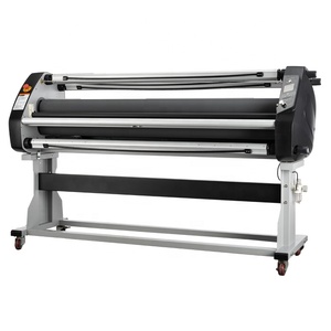 LeFu LF1700-D1 1630mm automatische warme und kalte Laminator-Klebstoff-Vinyl-Großformat-Rolle-zu-Rolle-Lamini maschine - Product Image 3