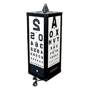 Surgical Science 1-Year Warranty Ophthalmic Wall Hanging <b>Plastic</b> Illuminated <b>Drum</b> Chart Eye Testing Optics Instruments - Product Image 4