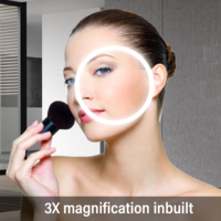 Hotel Smart Touch Switch Defogger Magnifying Mirror / Bathroom Mirror With Led Light Backlit Mirror