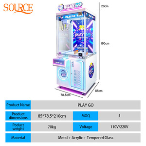 Nueva Máquina de Juego de Gancho con Dados Estilo SOURCE, Operada con Monedas, Dispensadora de Premios para Parques de Atracciones, con Pantalla Digital de Dados, Novedad 2026 - Product Image 4