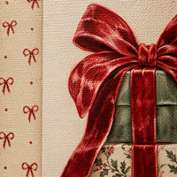 Toile d'impression numérique personnalisable, décoration murale de Noël, cadeau de Noël, motif nœud, décoration suspendue pour intérieur, fête, maison, usage festif