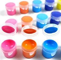 Panwenbo vente en gros hexapode 12 couleurs peinture acrylique peinture acrylique non toxique pour enfants bandes de peinture acrylique pour enfants peinture
