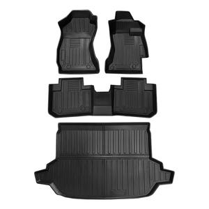 แผ่นรองเท้า TPE เหมาะสำหรับรถยนต์ซูบารุ ฟอเรสเตอร์ ปี 2013-2018 รุ่นพวงมาลัยขวา แผ่นรองเท้าท้ายรถ - Product Image 4