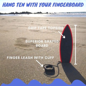 Nouvelle planche de <span class=keywords><strong>surf</strong></span> à doigts, jouet de planche à doigts, planche miniature <span class=keywords><strong>pour</strong></span> enfants et surfeurs - Product Image 3