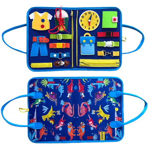 Hot Sale Sensory Board Educational Activities For <strong>Learning</strong> Fine Motor Skills Toddler Busy Board Montessori Toys - Product Image 5