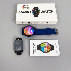 ZW60 Montre connectée Android avec écran tactile TFT de 1,43 pouce, modèle le plus récent, avec moniteur de fréquence cardiaque, navigation GPS, boussole, étanche IP67 - Product Image 1