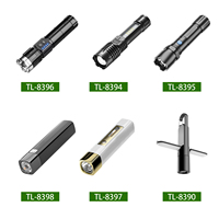 Lampe torche LED magnétique 67g Type C 6 modes Zoomable 1000M Étanche IP65 Clignotement SOS 5000K Urgence Camping Extérieur